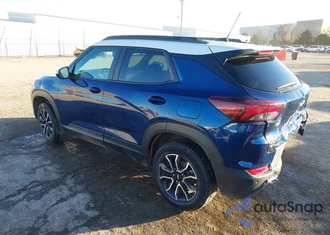 2022 Chevrolet Trailblazer Awd Activ z USA, uszkodzony, nr VIN KL79MSSLXNB142752